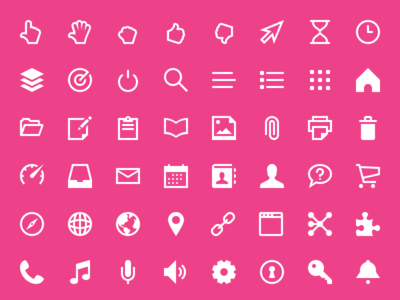 340 Freebies Touch Icon Set